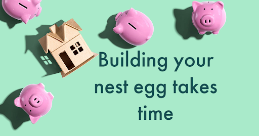 Building your couple nest egg takes time