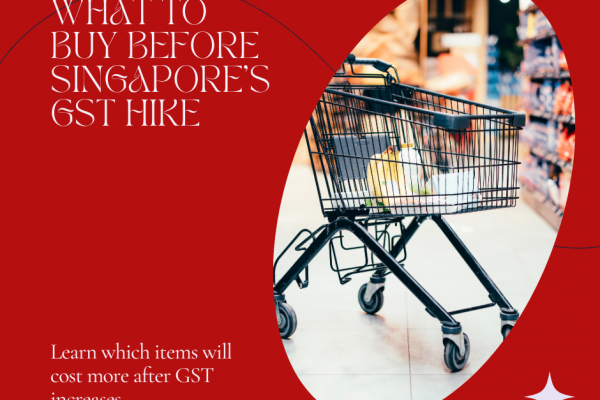 What to Buy Before the GST Hike A Singaporean's Guide